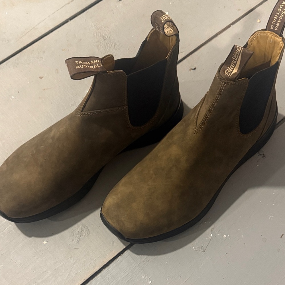 Blundstone Men's Tan Leather Boots